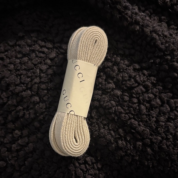 Gucci Cream Shoelaces
